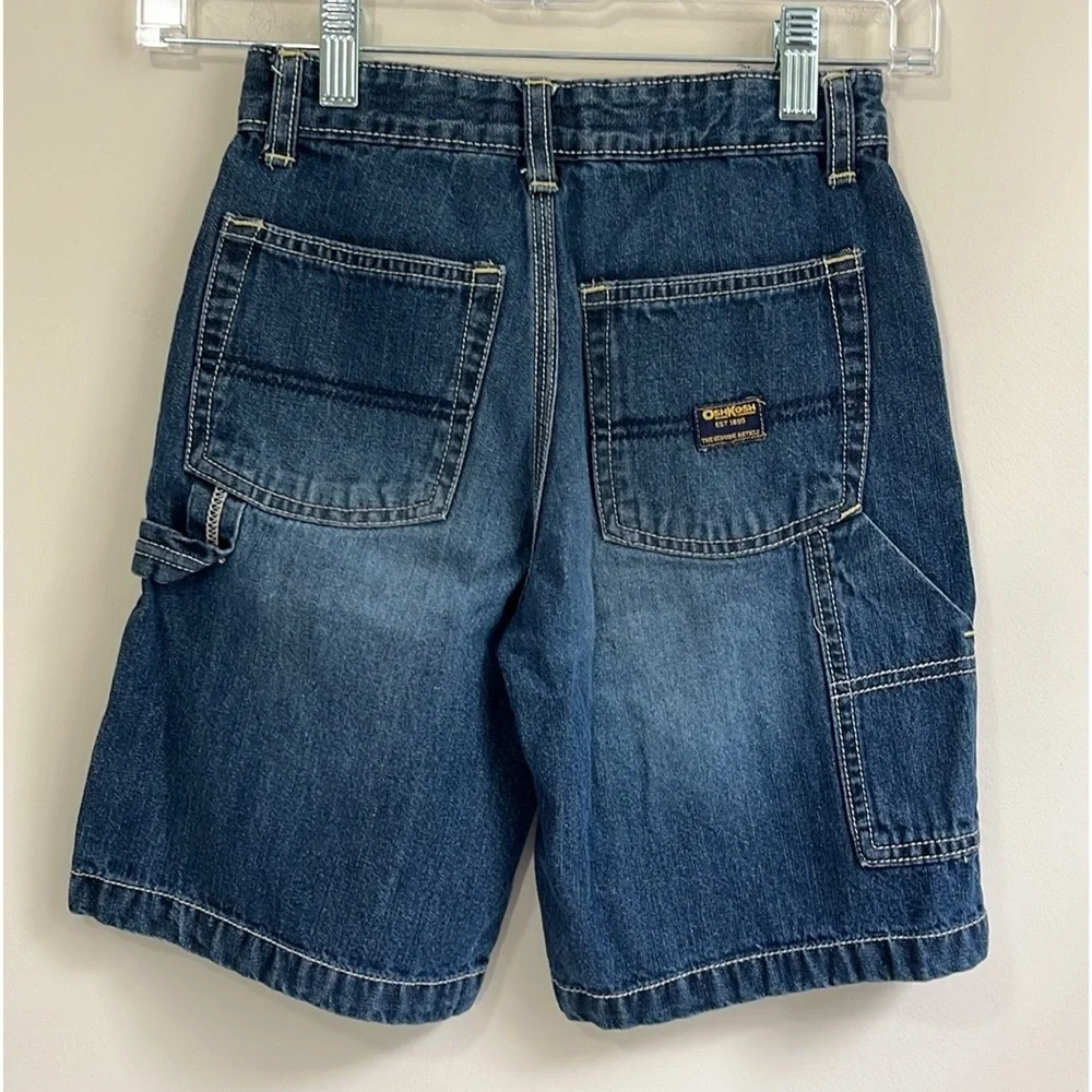Oshkosh B’gosh Little Boy’s Carpenter Jean Shorts Size 7